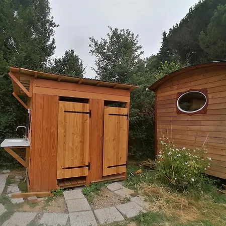 Yourte Mongole Aux Nuits Insolites D'argoumbat Kamp alanı